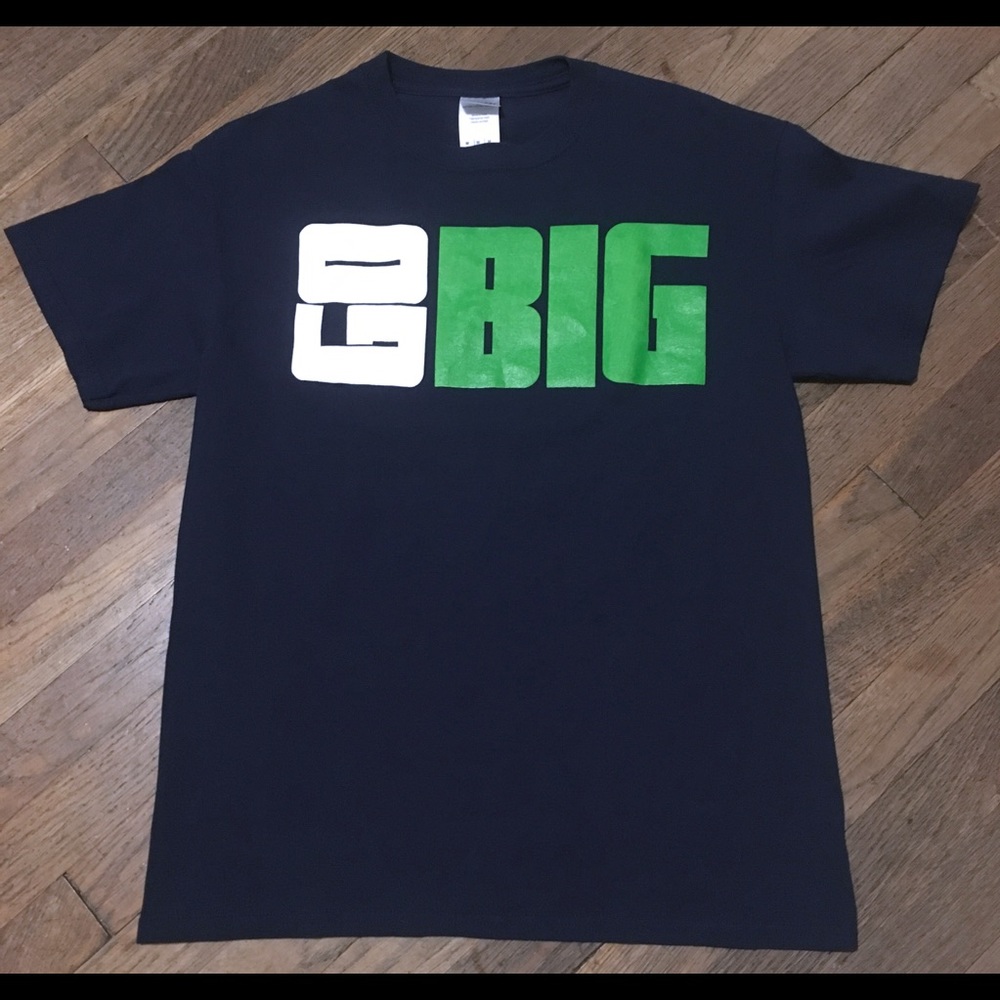 “Unofficial” Seahawks Fan Wear! “GO BIG” Tee Shirt